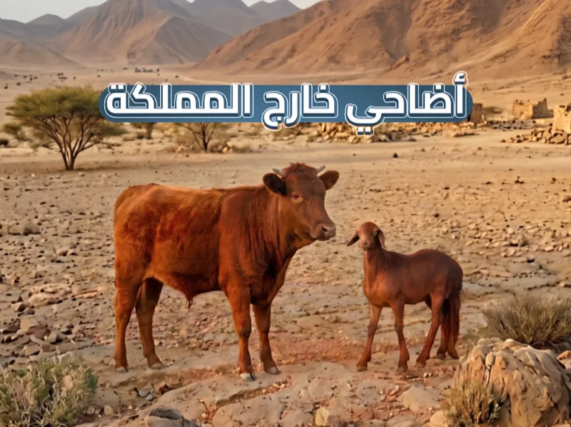 أضاحي خارج المملكة
